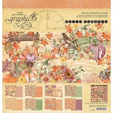 Graphic 45 Hello Pumpkin - 12x12 Collection Pack
