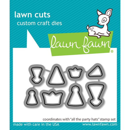 Lawn Fawn Craft Die - All The Party Hats