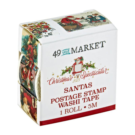 49 & Market Christmas Spectacular - Santa Postage Washi Tape