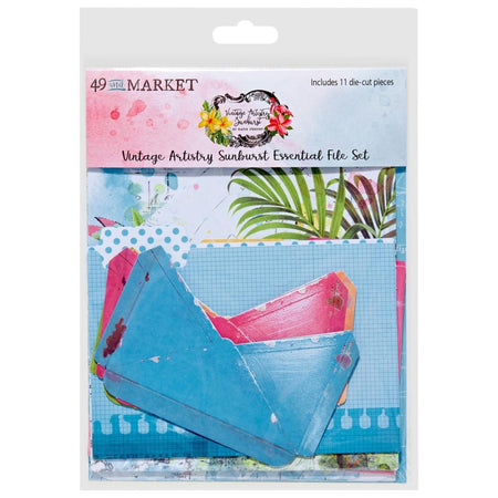 49 & Market Vintage Artistry Sunburst - Essential File Set