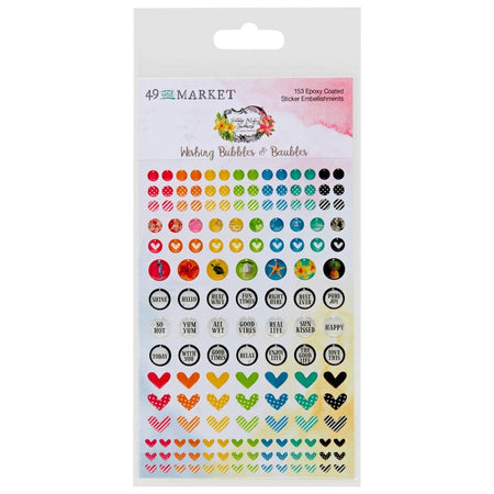 49 & Market Vintage Artistry Sunburst - Wishing Bubbles & Baubles