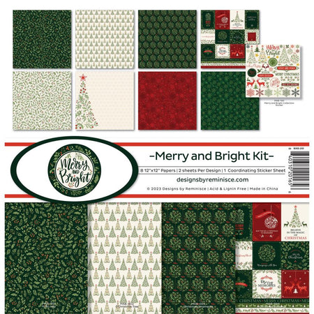 Reminisce Merry And Bright - Collection Kit