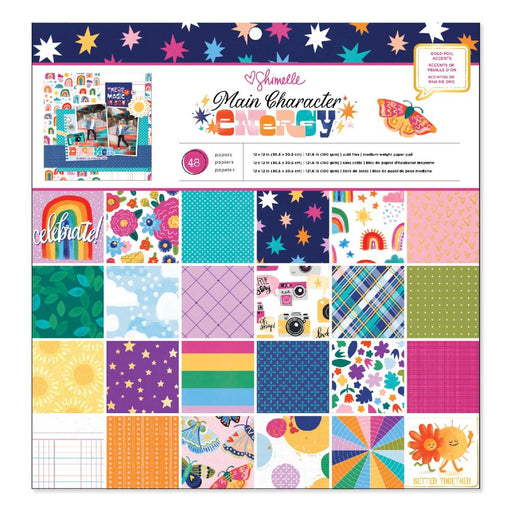 American Crafts Shimelle Main Character Energy - 12x12 Pad