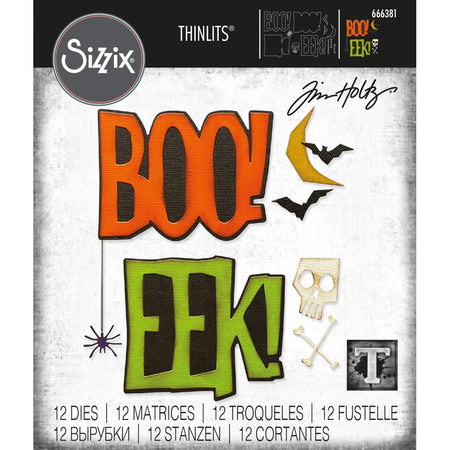 Sizzix Tim Holtz Thinlits Die - Big Frights
