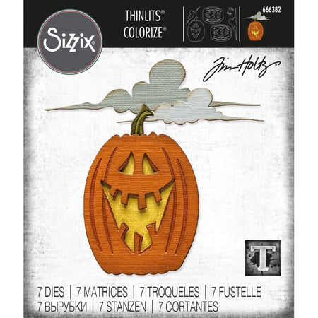 Sizzix Tim Holtz Thinlits Die - Edison Colorize