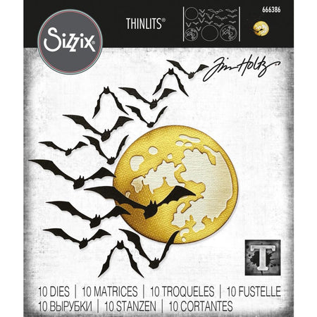Sizzix Tim Holtz Thinlits Die - Moonlight