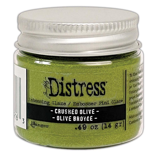 Ranger Distress Embossing Glaze - Crushed Olive