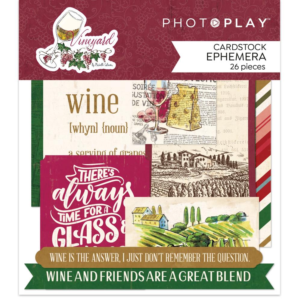 Photoplay Vineyard - Ephemera Die-Cuts