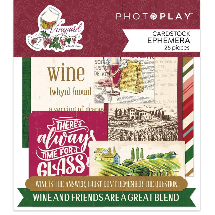 Photoplay Vineyard - Ephemera Die-Cuts
