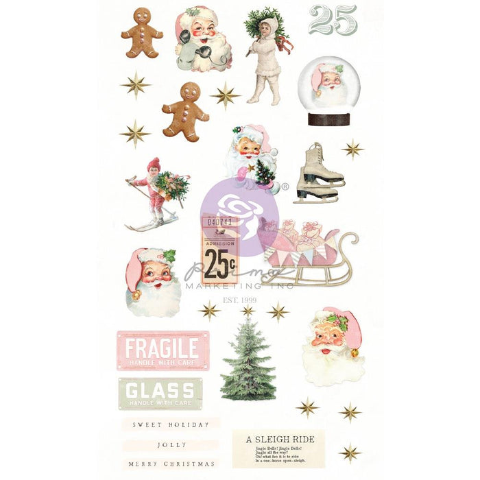 Prima Sticker Paper Prima Christmas Market - Magical Puffy Stickers — Papermaze