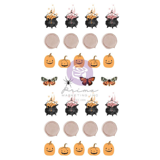 Prima Twilight - Pumpkin Spells Puffy Stickers