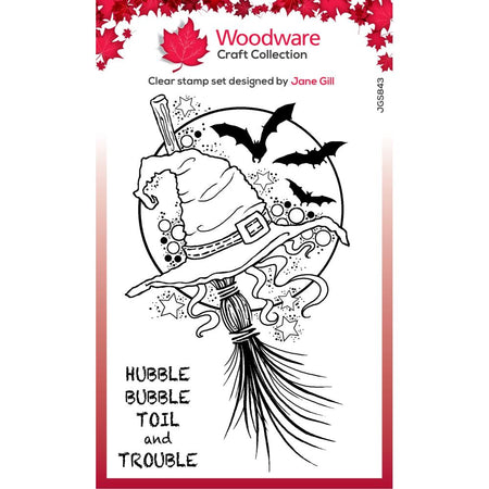 Woodware Clear Magic Stamps - Witches Hat