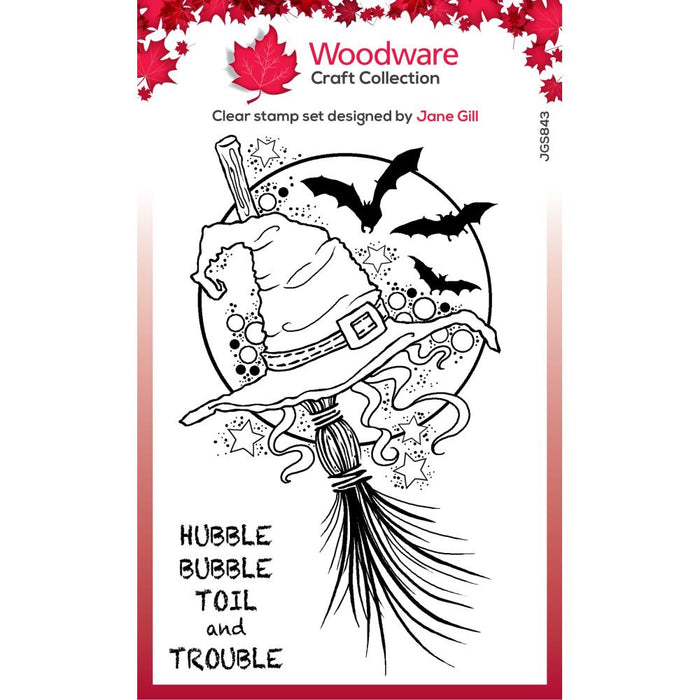Woodware Clear Magic Stamps - Witches Hat
