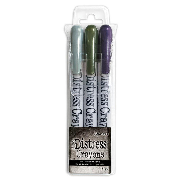 Ranger Tim Holtz Distress Pearl Crayon - Halloween Set 6
