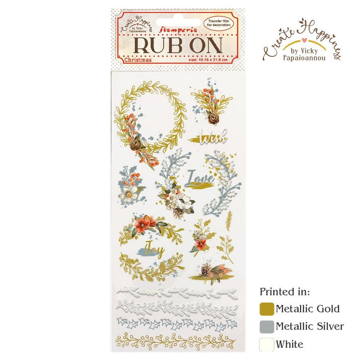 Stamperia Create Happiness Christmas Plus - Christmas Garlands