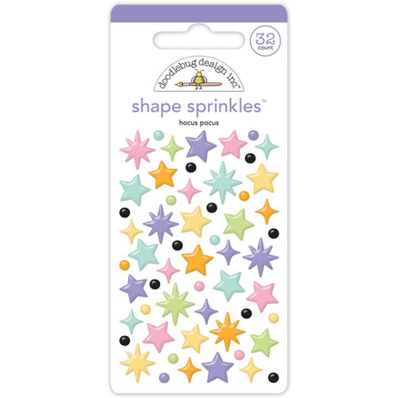 Doodlebug Design Sweet & Spooky - Hocus Pocus Shape Sprinkles