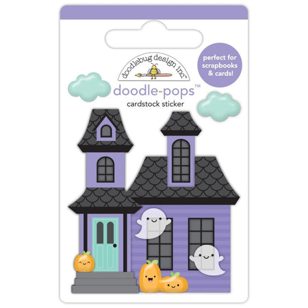 Doodlebug Design Sweet & Spooky - Haunted Manor Doodle-Pops 3D Sticker