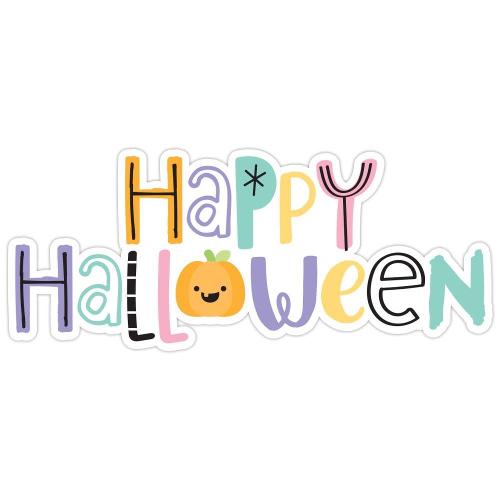 Doodlebug Design Sweet & Spooky - Happy Halloween Cardstock Sticker Doodle