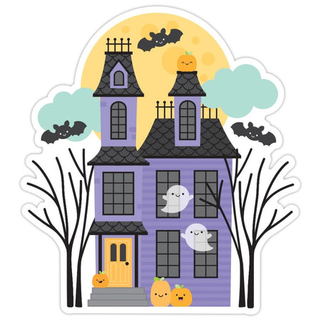 Doodlebug Design Sweet & Spooky - Haunted Manor Cardstock Sticker Doodle