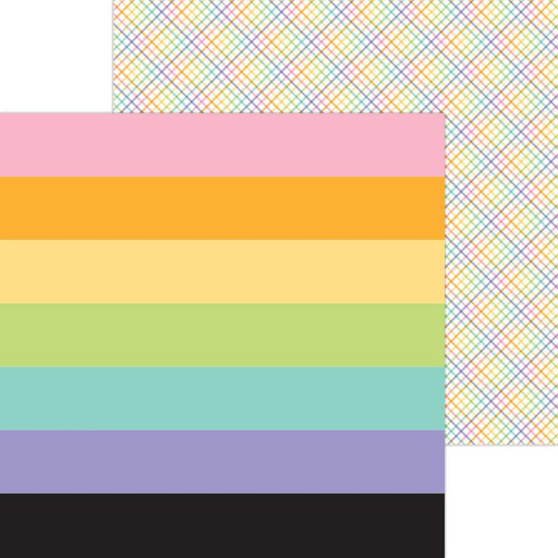 Doodlebug Design Sweet & Spooky - Taffy Stripe