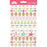 Doodlebug Design Gingerbread Kisses - Puffy Icon Stickers