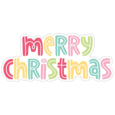 Doodlebug Design Gingerbread Kisses - Merry Christmas Cardstock Sticker Doodle