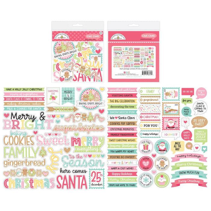 Doodlebug Design Gingerbread Kisses - Chit Chat