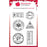 Woodware Clear Magic Stamp - Christmas Postmarks