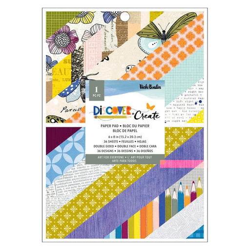 American Crafts Vicki Boutin Discover + Create - 6x8 Pad