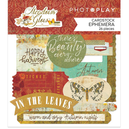 Photoplay Meadow's Glow - Ephemera Die-Cuts