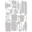 Sizzix Tim Holtz Thinlits Die - Candleshop Colorize