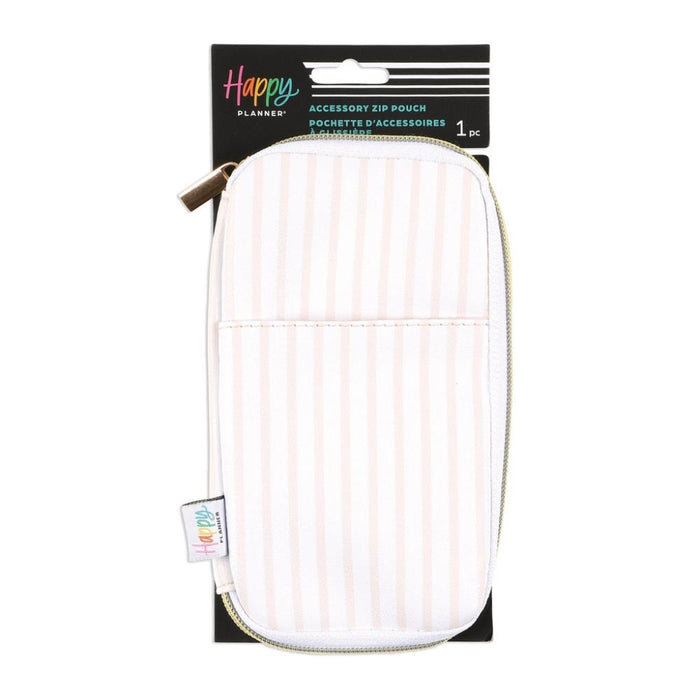 Me & My Big Ideas Happy Planner - Peachy Stripes Zipper Pouch