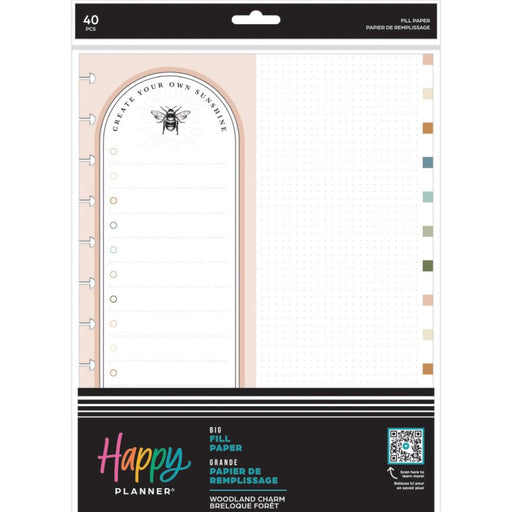 Me & My Big Ideas Happy Planner - Woodland Charms Big Fill Paper
