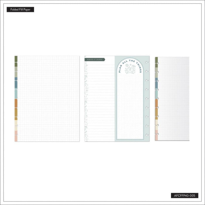 Me & My Big Ideas Happy Planner - Woodland Charm Classic Folded Fill Paper