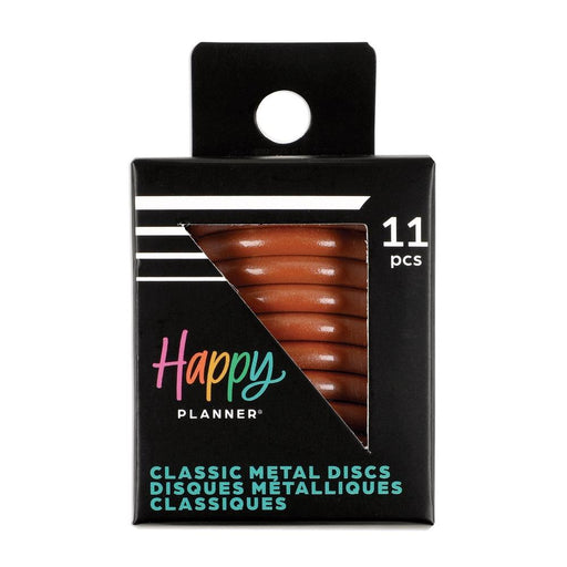 Me & My Big Ideas Happy Planner - Chai Spice Medium Metal Discs