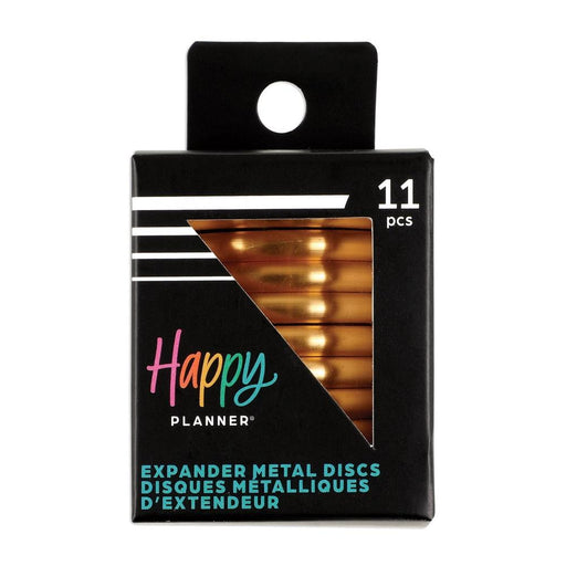 Me & My Big Ideas Happy Planner - Metal Expander Discs Rosey & Gold