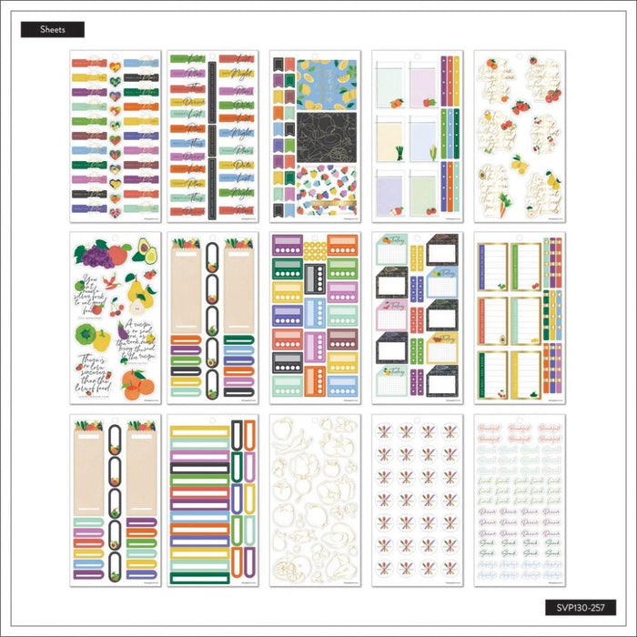 Me & My Big Ideas Happy Planner - Cooking 101 Sticker Value Pack