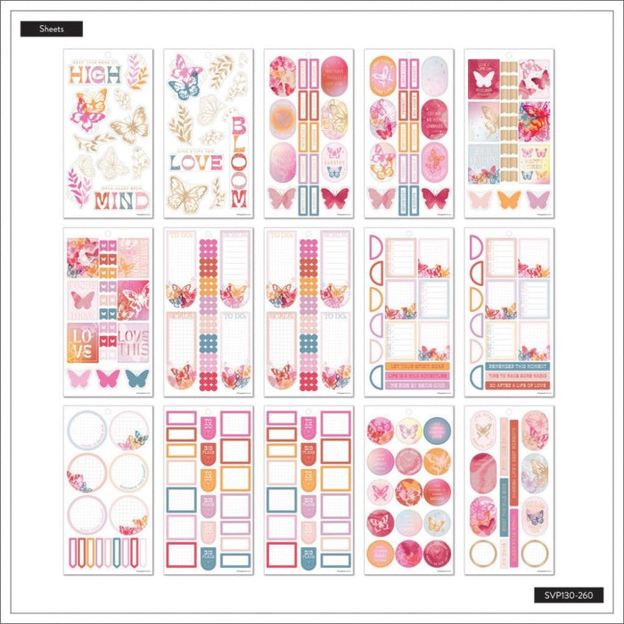 Me & My Big Ideas Happy Planner - Butterfly Sticker Value Pack