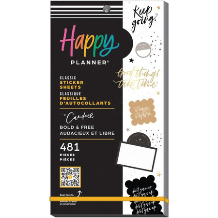 Me & My Big Ideas Happy Planner - Bold & Free Sticker Value Pack