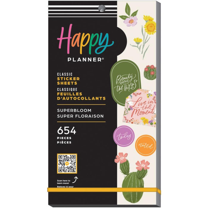 Me & My Big Ideas Happy Planner - Superbloom Sticker Value Pack