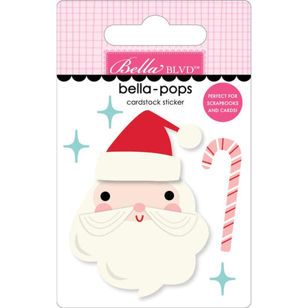 Bella Blvd Merry Little Christmas - St Nick Bella-Pops 3D Sticker
