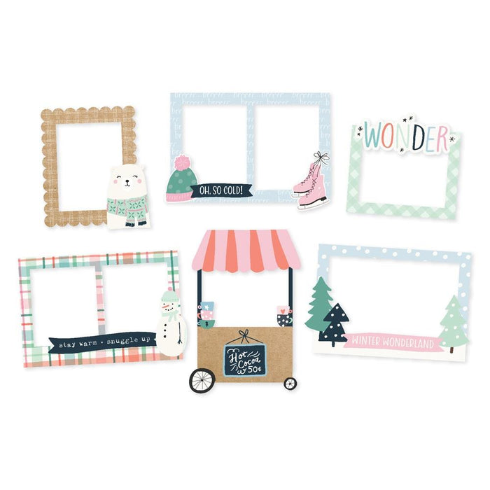 Simple Stories Winter Wonder - Chipboard Frames