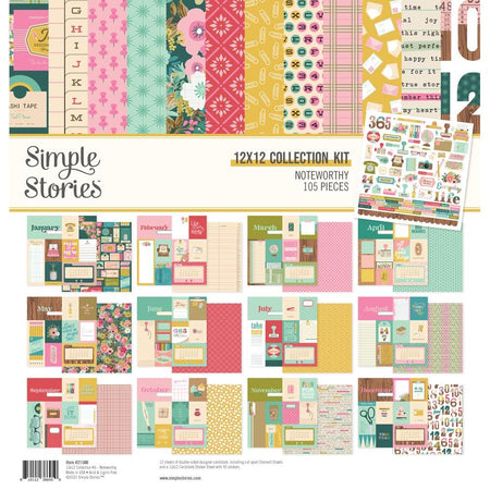 Simple Stories Noteworthy - 12x12 Collection Kit