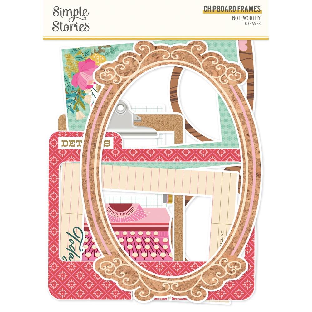 Simple Stories Noteworthy - Chipboard Frames