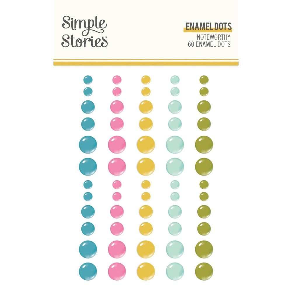 Simple Stories Noteworthy - Enamel Dots