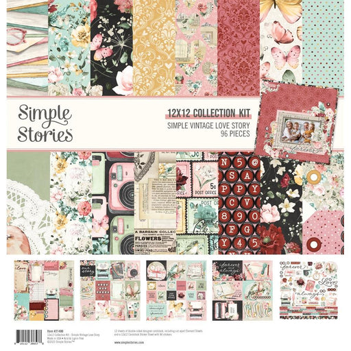 Simple Stories Simple Vintage Love Story - 12x12 Collection Kit