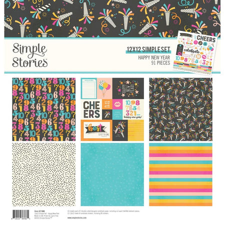 Simple Stories Happy New Year - 12x12 Collection Kit