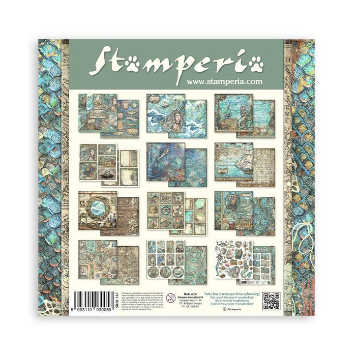 Stamperia Songs Of The Sea - 12x12 Paper Pack