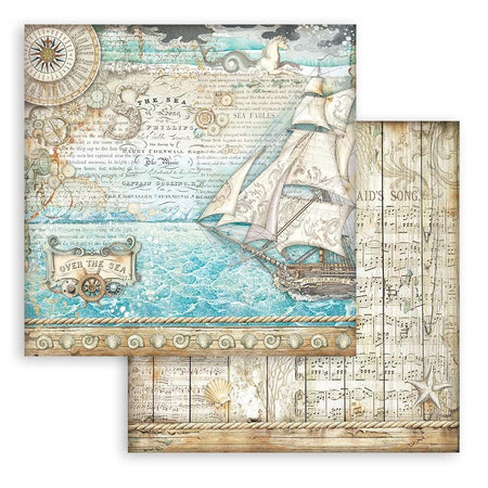Stamperia Songs Of The Sea - Sailing Ship