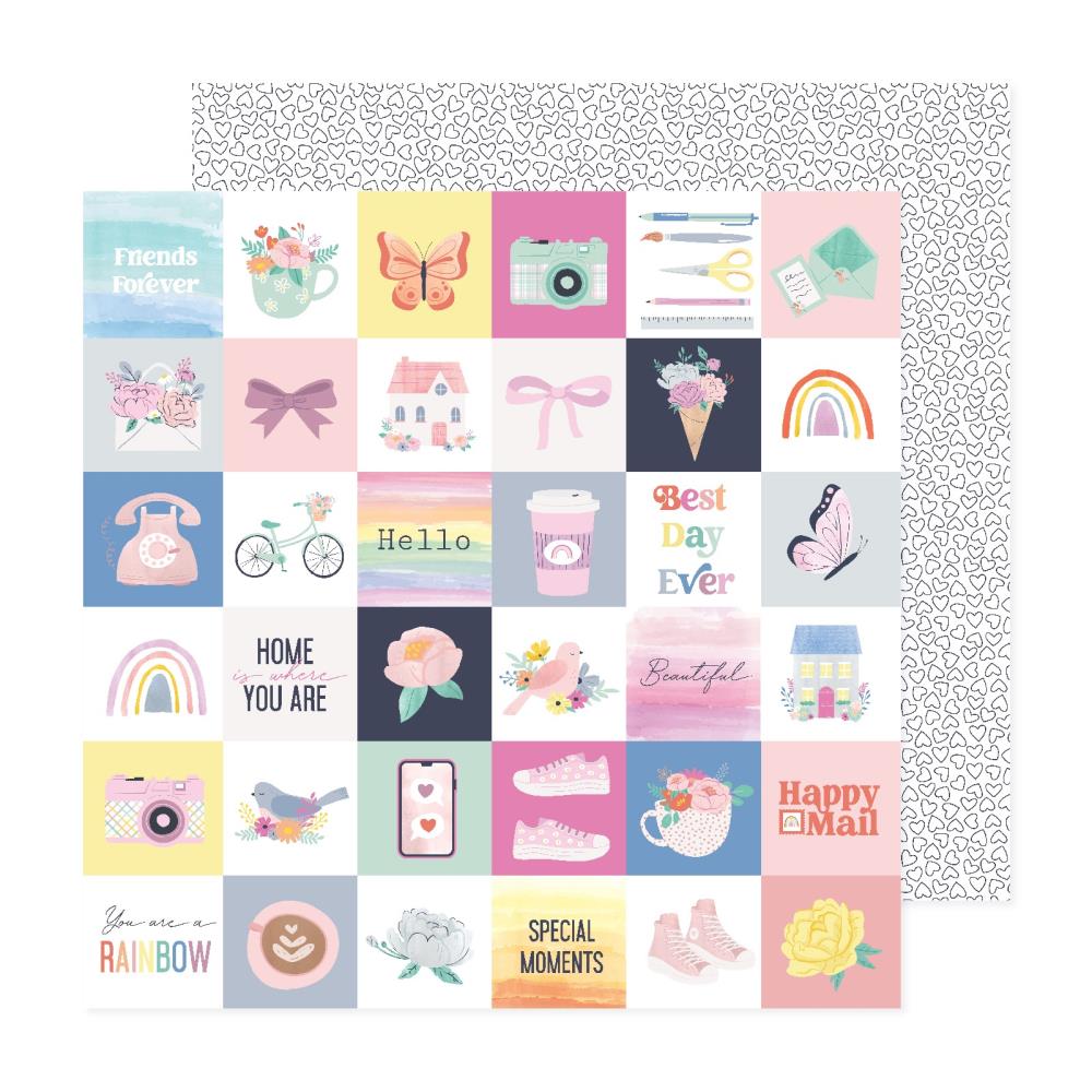 American Crafts Rainbow Avenue - Sweet Love